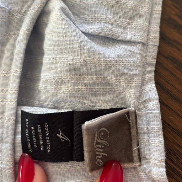 Vintage Anthropologie Lithe Blue Peter Rabbit blouse size 4 (Small) NWOT - Picture 4 of 9